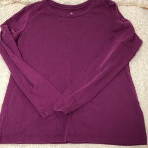 Land's Ended shaped long sleeve tshirt